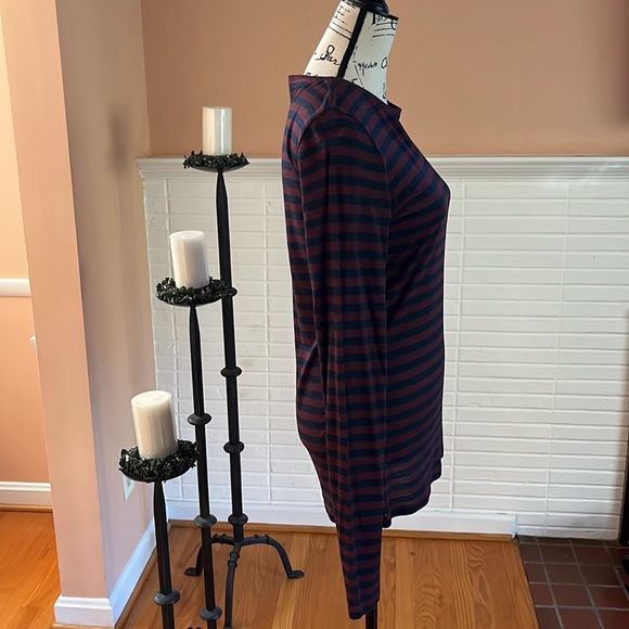 🌺Final Price🌺Vince Striped L/S Crew Neck Tee Shirt - Picture 3 of 7